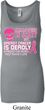 Ladies Tanktop Halloween Scary Cancer Deadly Longer Length Tank Top