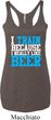 Ladies Tanktop I Train For Beer Tri Blend Racerback Tank Top