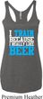 Ladies Tanktop I Train For Beer Tri Blend Racerback Tank Top
