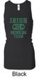 Ladies Tanktop Irish Drinking Team Longer Length Racerback Tank Top