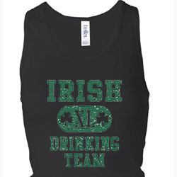 Ladies Tanktop Irish Drinking Team Longer Length Racerback Tank Top Ladies Tanktop Irish Drinking Team Longer Length Racerback Tank Top