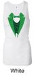 Ladies Tanktop Irish Tuxedo Longer Length Racerback Tank Top
