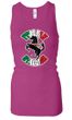Ladies Tanktop Italian Stallion Longer Length Racerback Tank Top