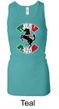Ladies Tanktop Italian Stallion Longer Length Racerback Tank Top