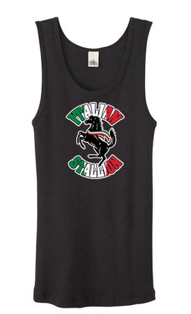 Ladies Tanktop Italian Stallion Organic Tank Top