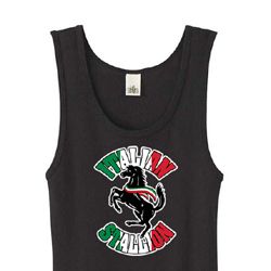 Ladies Tanktop Italian Stallion Organic Tank Top