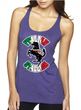 Ladies Tanktop Italian Stallion Tri Blend Racerback Tank Top