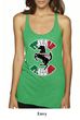 Ladies Tanktop Italian Stallion Tri Blend Racerback Tank Top