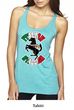 Ladies Tanktop Italian Stallion Tri Blend Racerback Tank Top