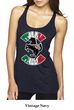 Ladies Tanktop Italian Stallion Tri Blend Racerback Tank Top