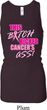 Ladies Tanktop Kicked Cancers Ass Longer Length Racerback Tank Top