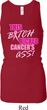 Ladies Tanktop Kicked Cancers Ass Longer Length Racerback Tank Top