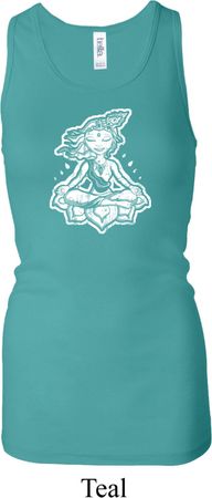Ladies Tanktop Krishna Longer Length Racerback Tank Top