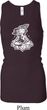 Ladies Tanktop Krishna Longer Length Racerback Tank Top