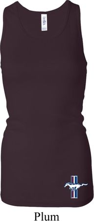 Ladies Tanktop Legend Lives Bottom Print Longer Length Racerback Tank