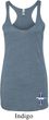 Ladies Tanktop Legend Lives Bottom Print Tri Blend Racerback Tank Top