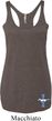Ladies Tanktop Legend Lives Bottom Print Tri Blend Racerback Tank Top