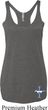 Ladies Tanktop Legend Lives Bottom Print Tri Blend Racerback Tank Top