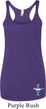 Ladies Tanktop Legend Lives Bottom Print Tri Blend Racerback Tank Top
