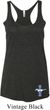Ladies Tanktop Legend Lives Bottom Print Tri Blend Racerback Tank Top