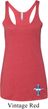 Ladies Tanktop Legend Lives Bottom Print Tri Blend Racerback Tank Top