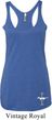 Ladies Tanktop Legend Lives Bottom Print Tri Blend Racerback Tank Top