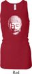 Ladies Tanktop Little Buddah Head Longer Length Racerback Tank