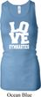 Ladies Tanktop Love Gymnastics Longer Length Racerback Tank Top