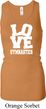 Ladies Tanktop Love Gymnastics Longer Length Racerback Tank Top