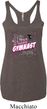 Ladies Tanktop Miss Gymnast To You Tri Blend Racerback Tank Top