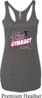 Ladies Tanktop Miss Gymnast To You Tri Blend Racerback Tank Top