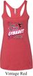 Ladies Tanktop Miss Gymnast To You Tri Blend Racerback Tank Top