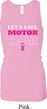 Ladies Tanktop Motor Boating Longer Length Racerback Tank Top