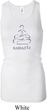 Ladies Tanktop Namaste Lotus Pose Longer Length Racerback Tank Top