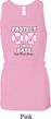 Ladies Tanktop Protect 2nd Base Longer Length Racerback Tank Top