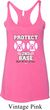 Ladies Tanktop Protect 2nd Base Tri Blend Racerback Tank Top
