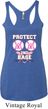 Ladies Tanktop Protect 2nd Base Tri Blend Racerback Tank Top