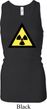 Ladies Tanktop Radioactive Triangle Longer Length Racerback Top