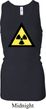 Ladies Tanktop Radioactive Triangle Longer Length Racerback Top