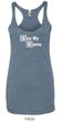 Ladies Tanktop Say My Name Tri Blend Racerback Tank Top