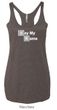 Ladies Tanktop Say My Name Tri Blend Racerback Tank Top