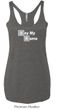 Ladies Tanktop Say My Name Tri Blend Racerback Tank Top