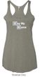 Ladies Tanktop Say My Name Tri Blend Racerback Tank Top