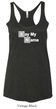 Ladies Tanktop Say My Name Tri Blend Racerback Tank Top