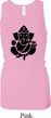 Ladies Tanktop Shadow Ganesha Longer Length Racerback Tank