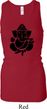 Ladies Tanktop Shadow Ganesha Longer Length Racerback Tank