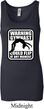 Ladies Tanktop Warning Gymnast Could Flip Longer Length Tank Top
