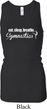 Ladies Tanktop White Eat Sleep Gymnastics Longer Length Racerback Tank