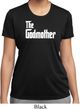 Ladies The Godmother White Print Moisture Wicking T-shirt