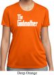 Ladies The Godmother White Print Moisture Wicking T-shirt